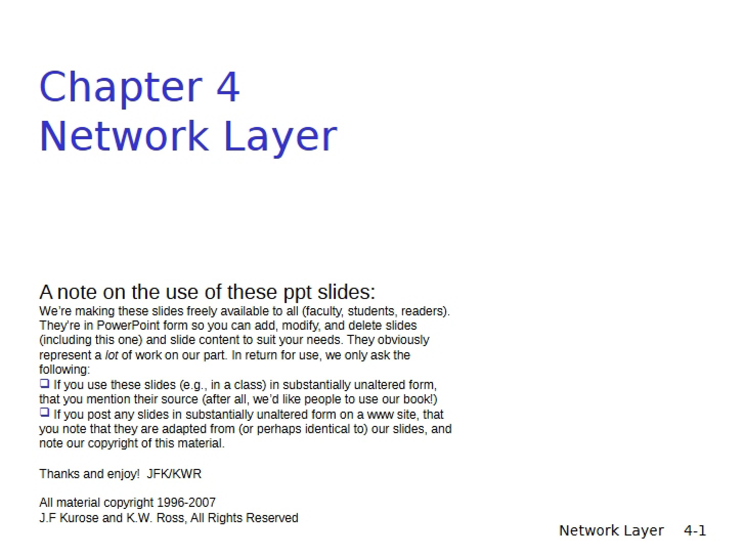 Chapter 4A (4th Ed)