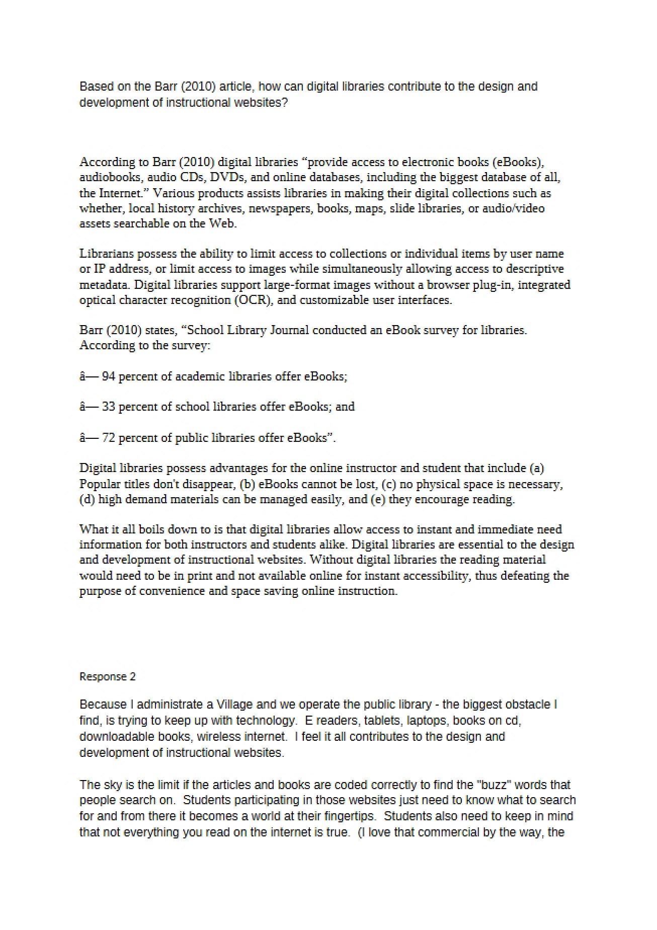 Student Submission