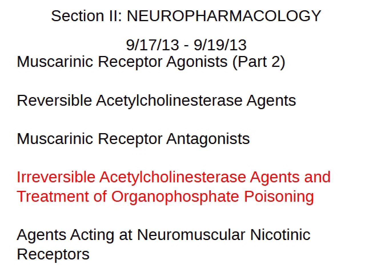 PowerPoint Organophosphate Poisoning Treatment