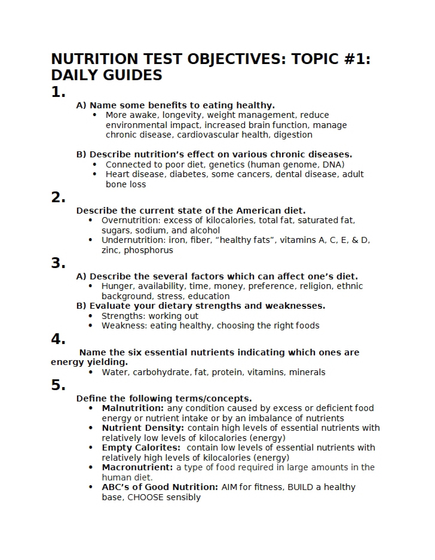 Guides for Daily Study
