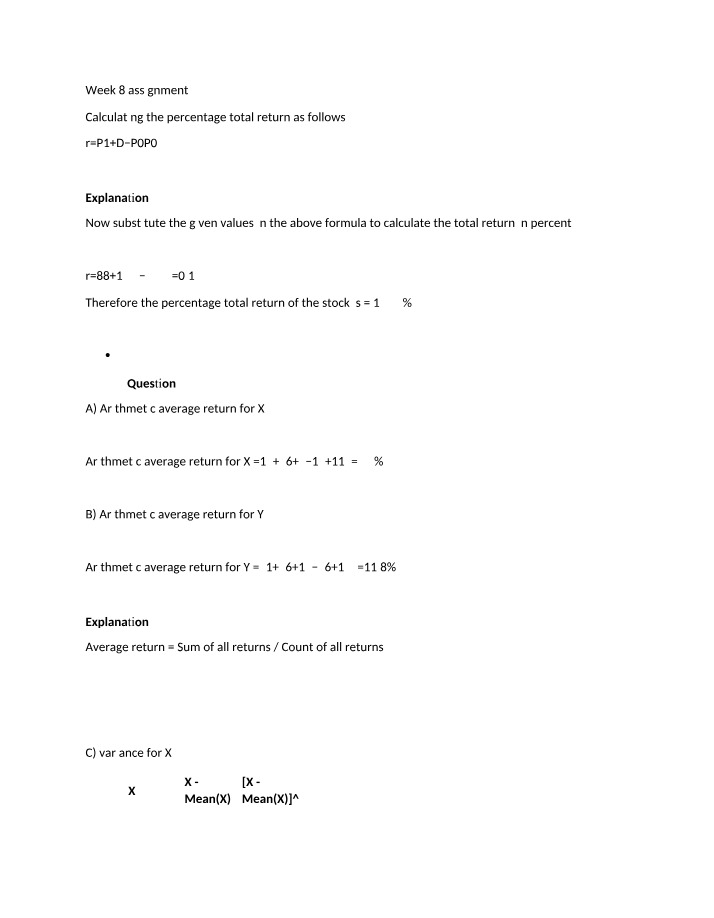 Business Administration Assignment - Week 8
