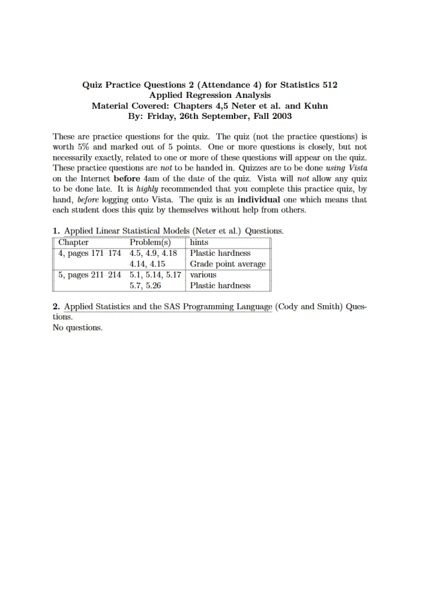 Practice Quiz 2