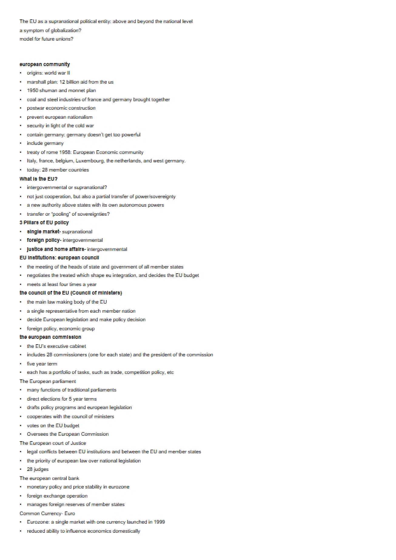 Overview of the European Community