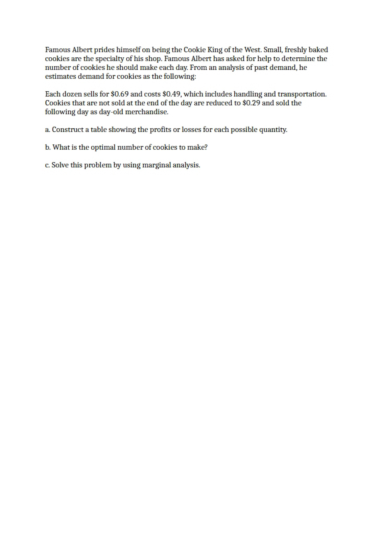 General Assignment