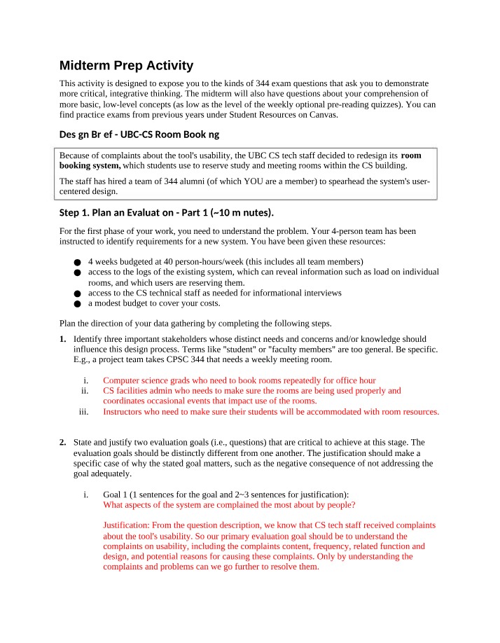 Worked Example for Midterm Prep
