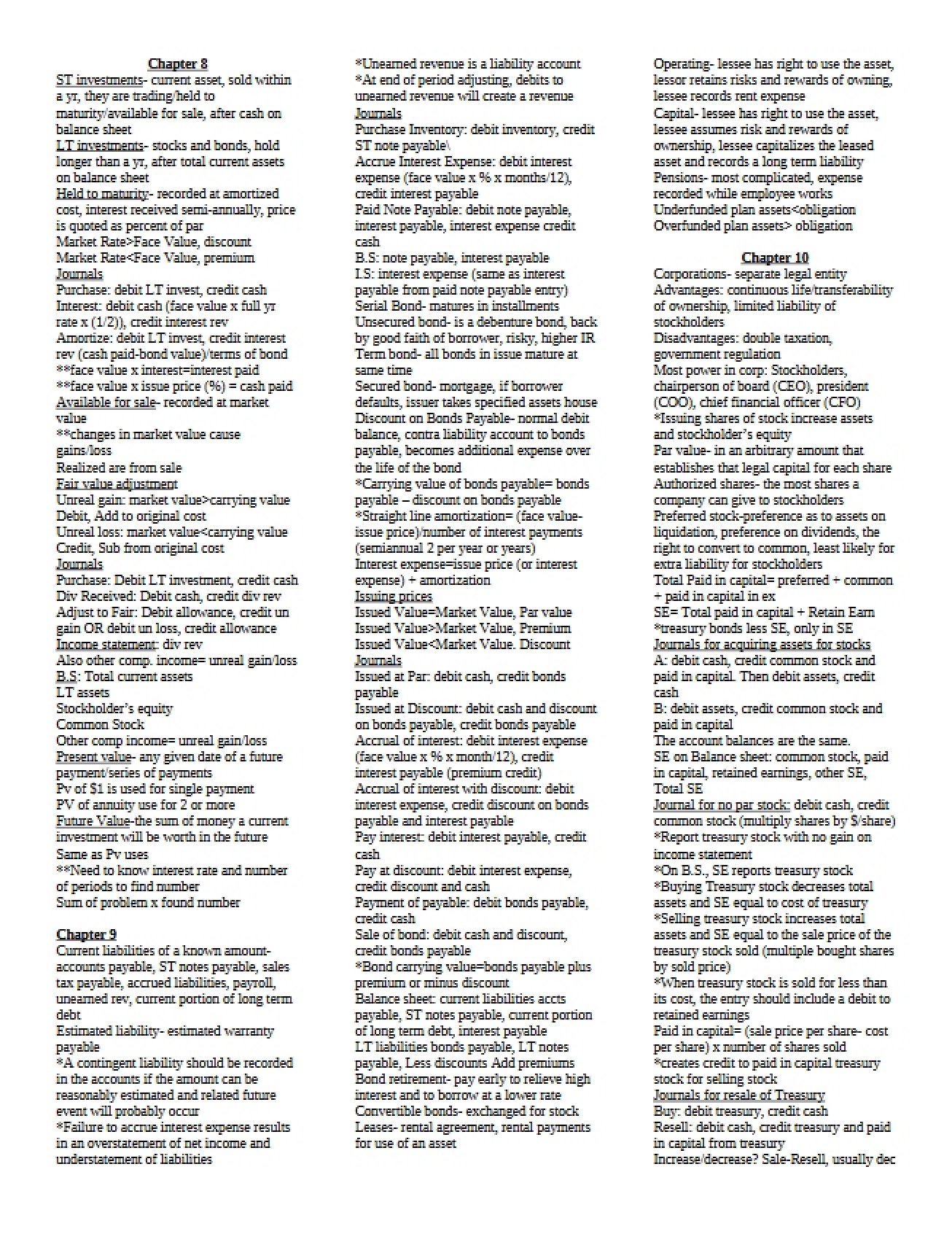 Chapter 08 Financial Accounting