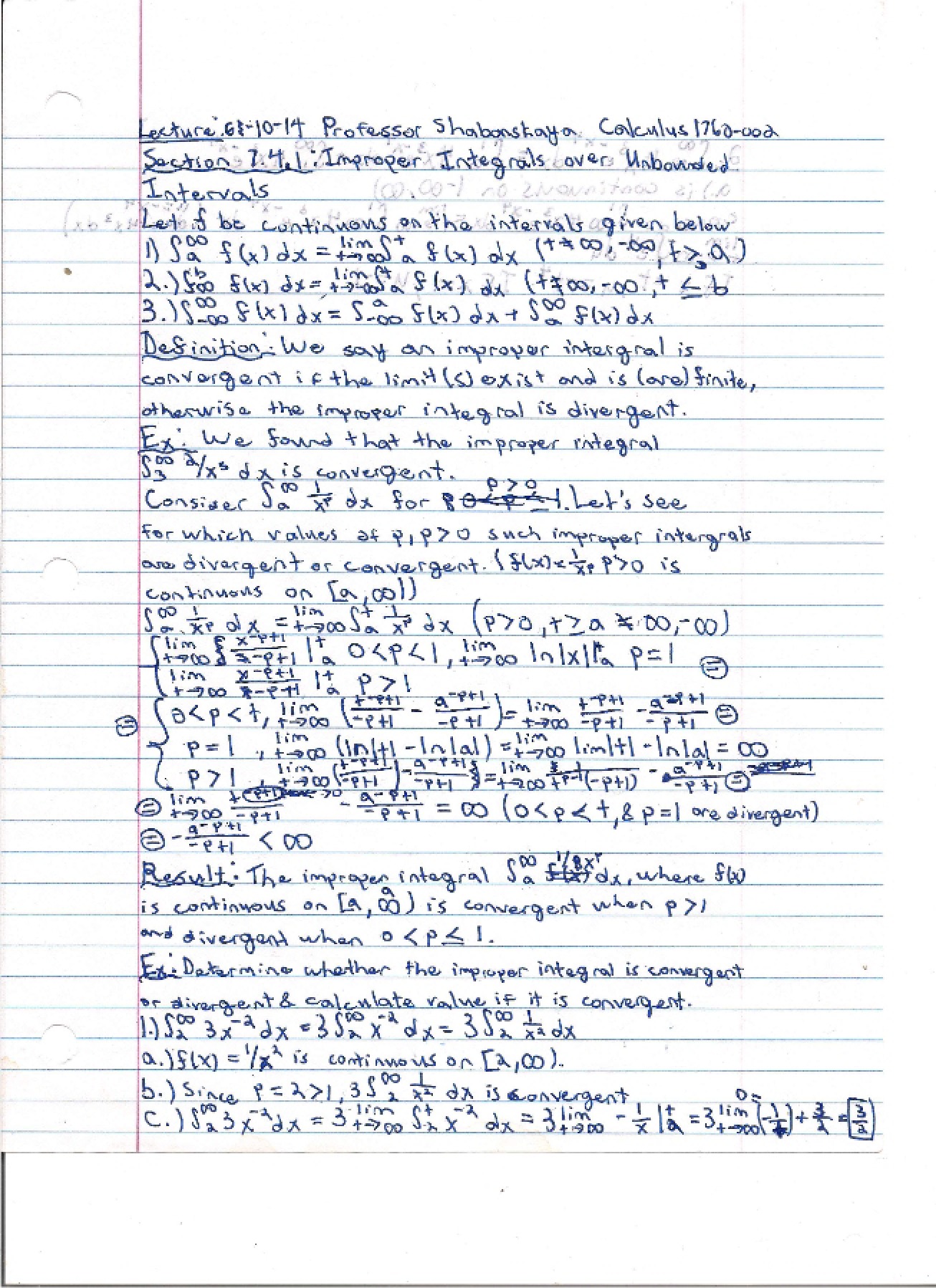 Calculus for Life Sciences II Course Notes (Set 19)