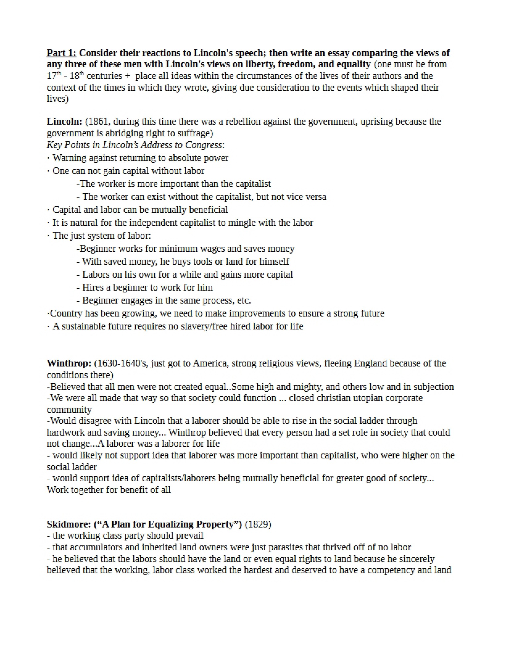 HIST 200 Notes