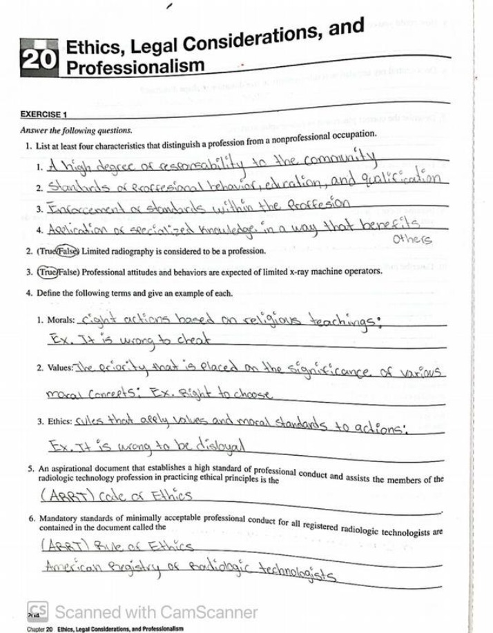 Workbook - Chapter 20