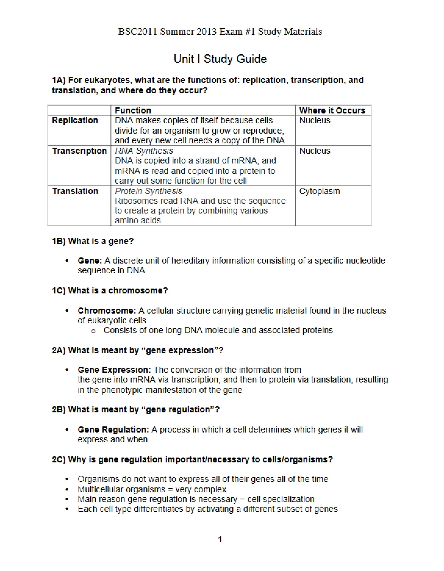 Preliminary Course Performance Review