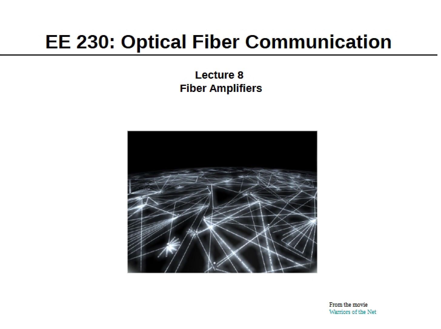 Amplifiers Fiber