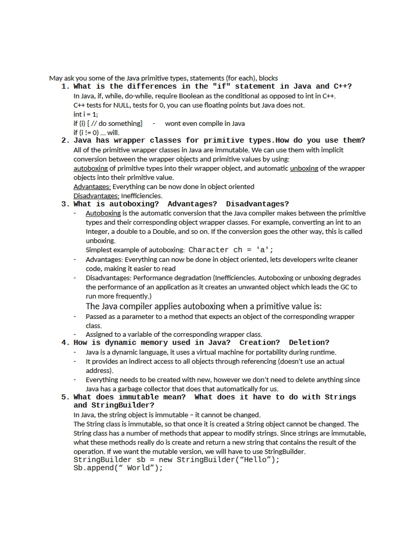 Operating Systems Study Guide