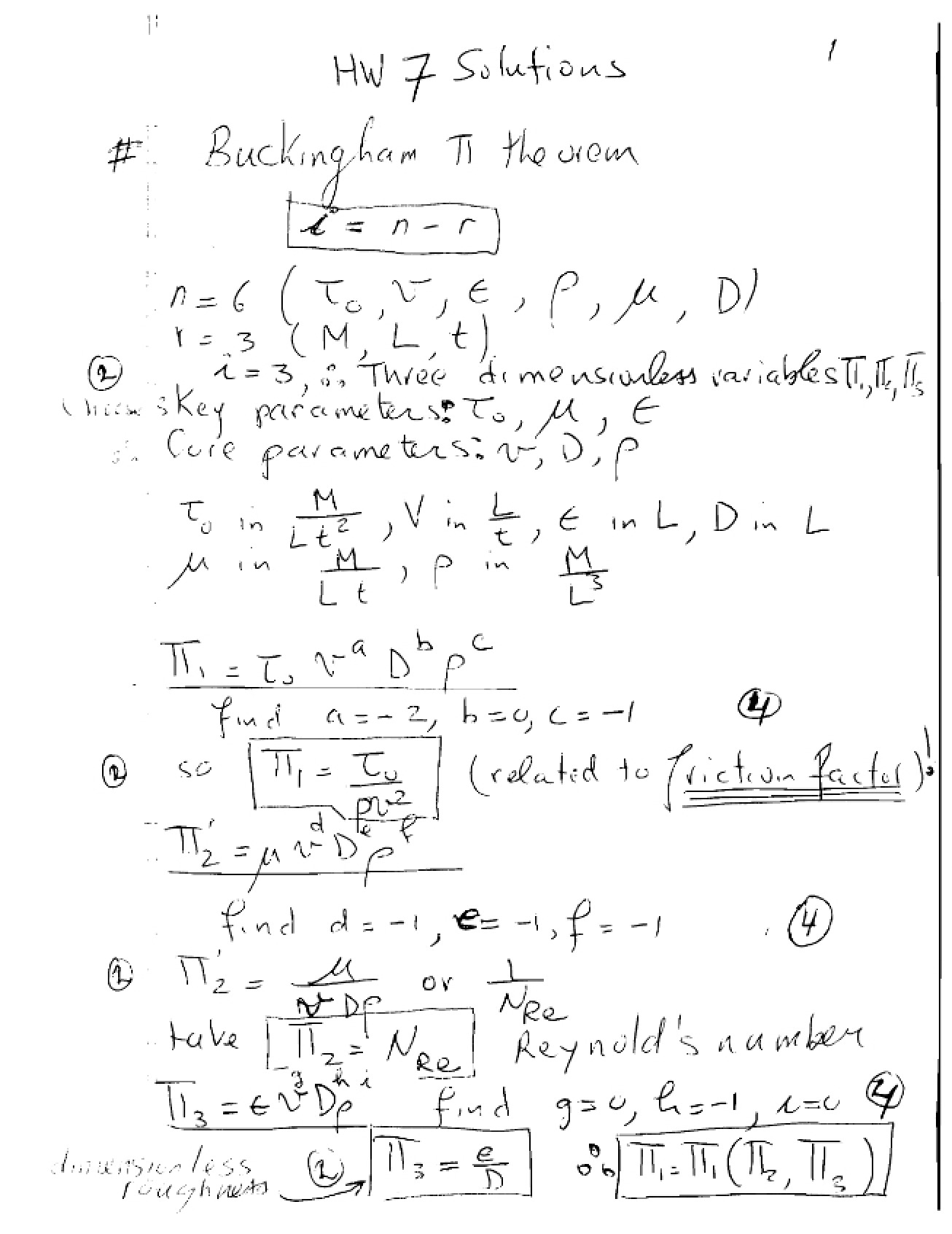 Solutions to Homework 7