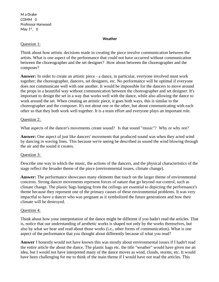 Module 13 - Weather