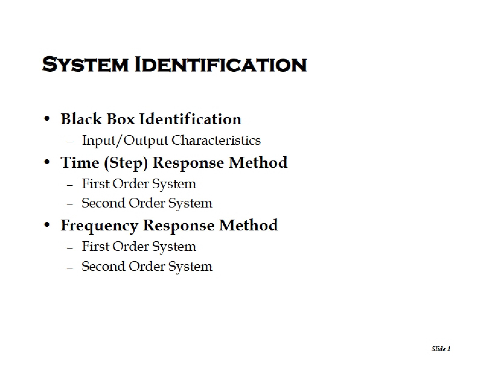 System ID Module