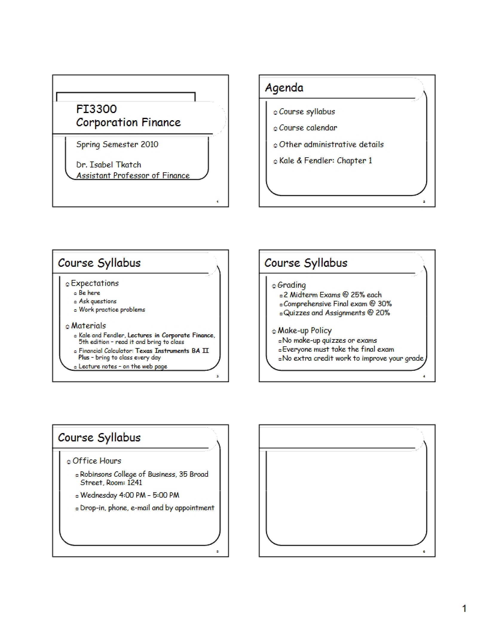 Corporate Finance - First Chapter