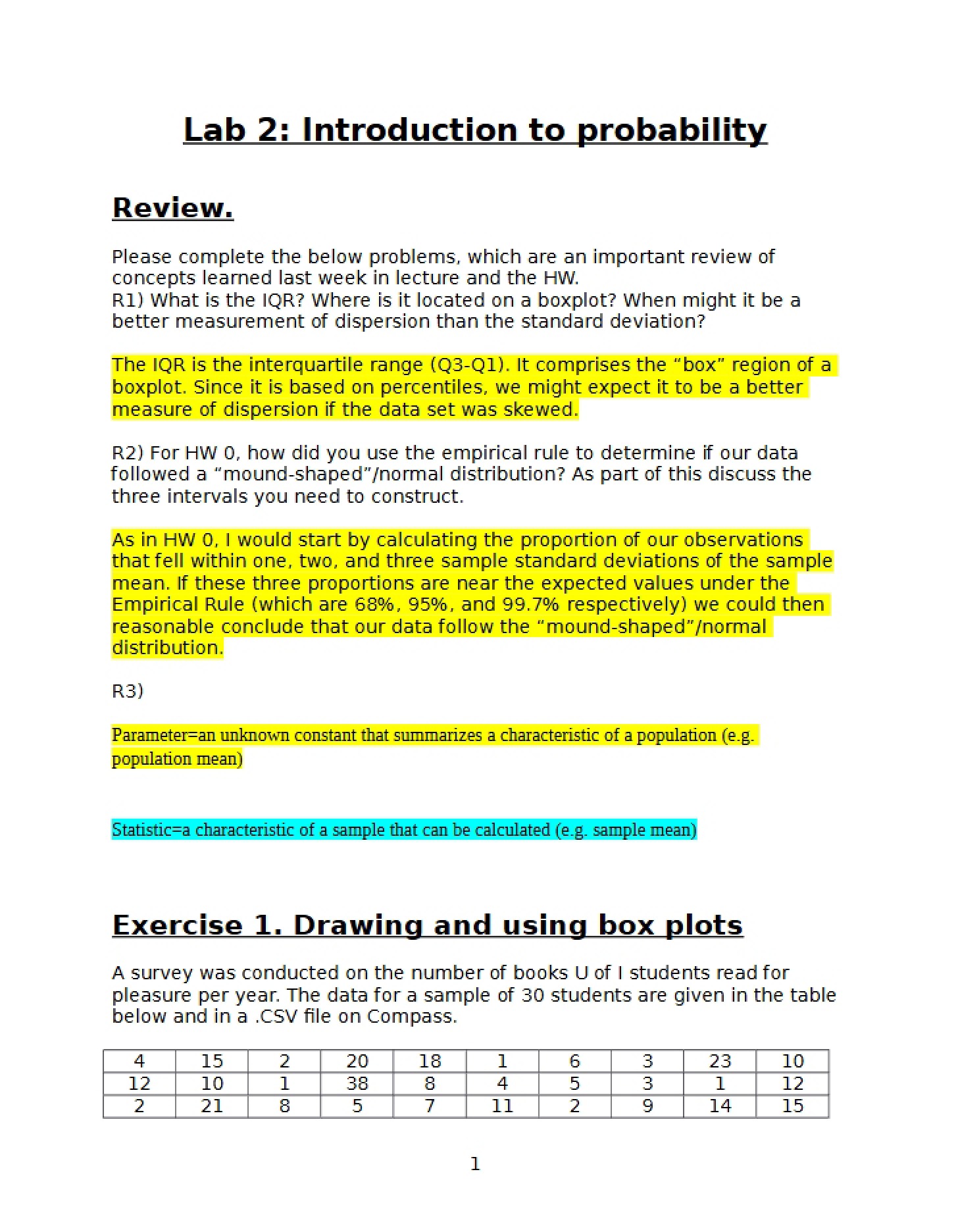 Introduction to Probability Concepts