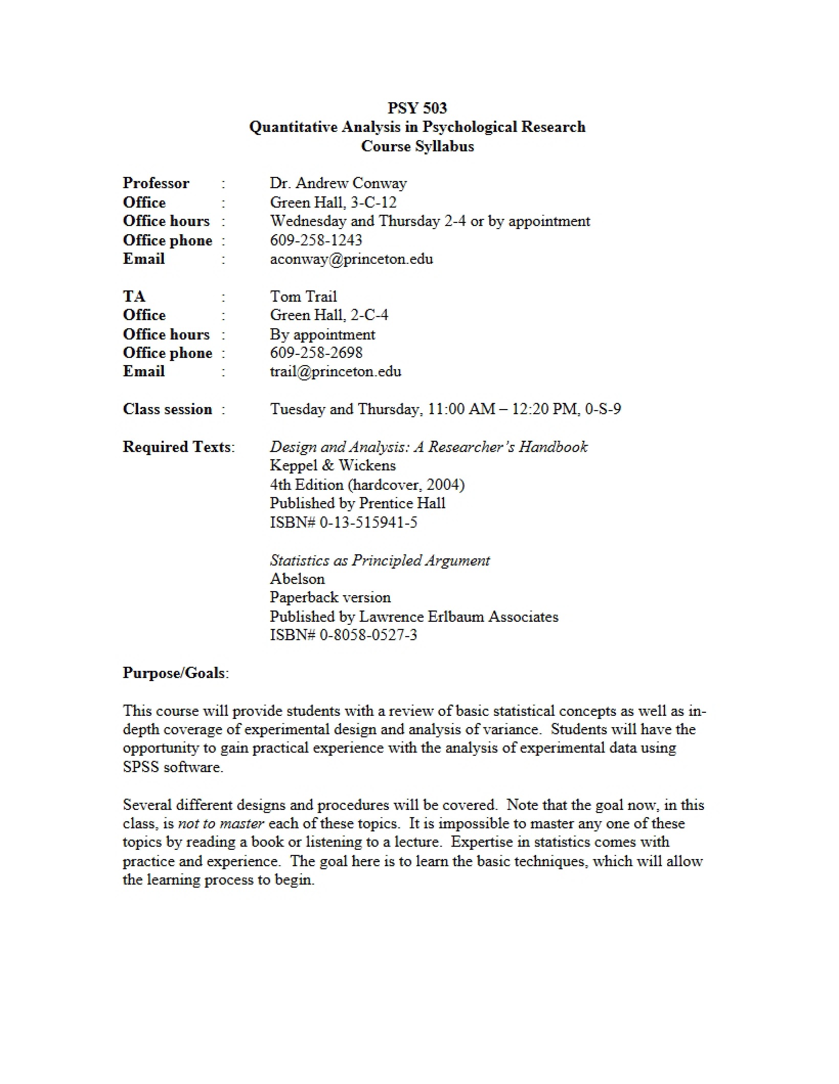 Brain Imaging Syllabus