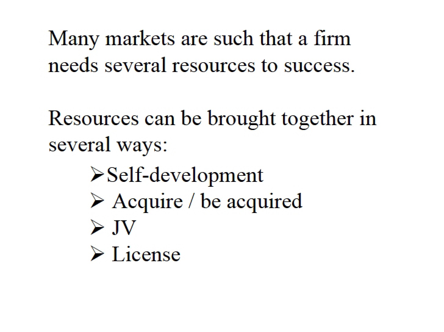 Lecture Notes - Marketing Strategy