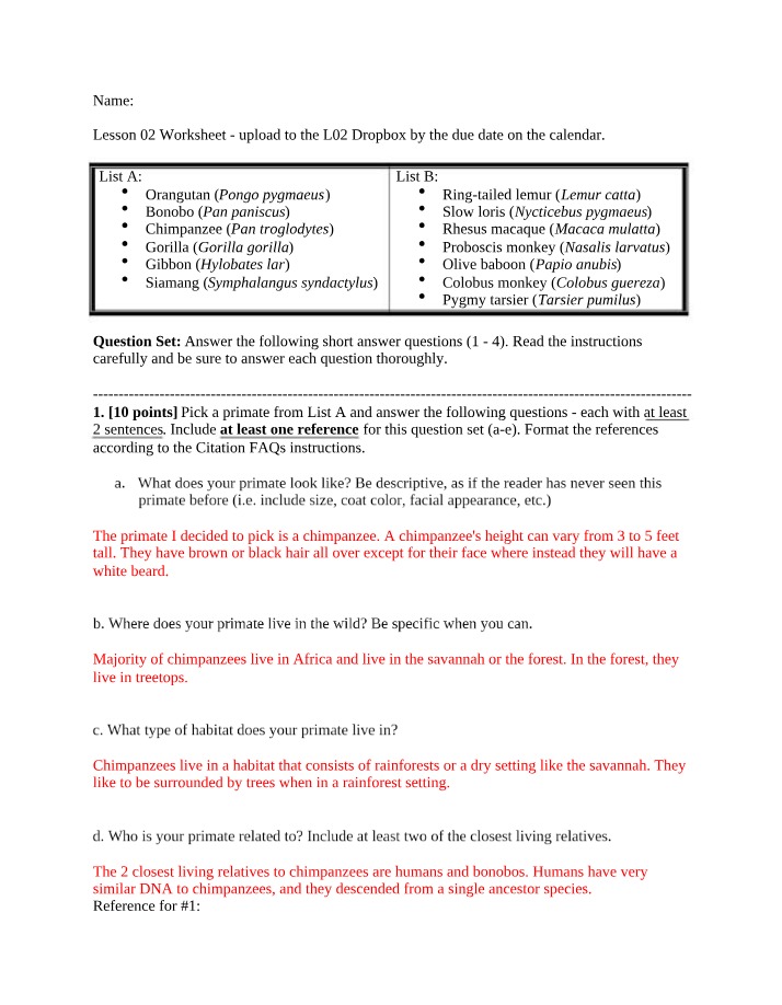 Worksheet for Lesson 02