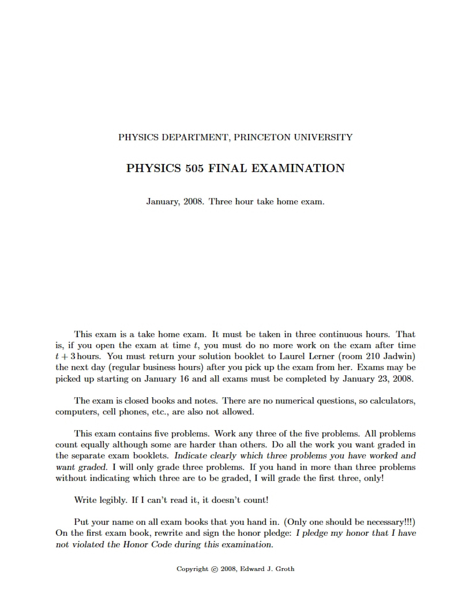 Quantum Field Theory Final