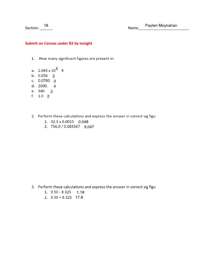 R-2 Worksheet - Part 1