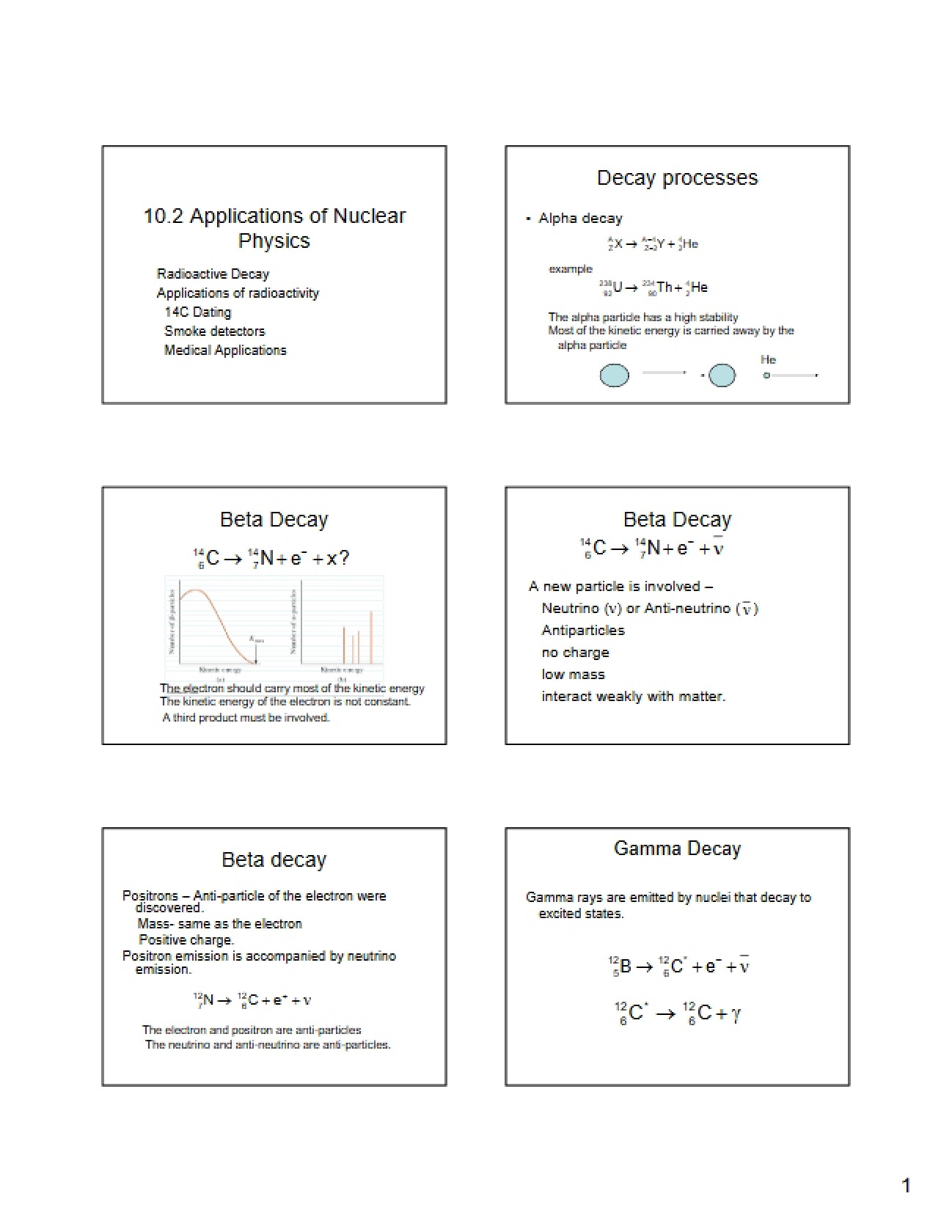 Nuclear Physics Practical Uses