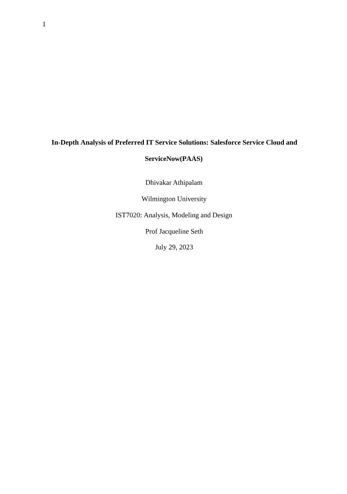 Salesforce Service Cloud vs ServiceNow - In-Depth Analysis