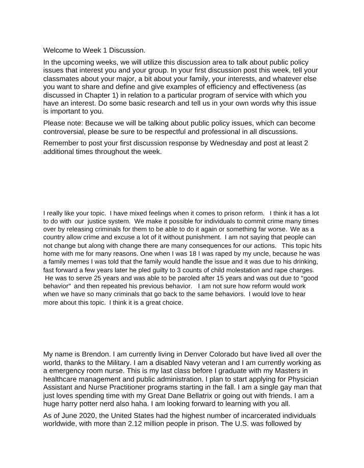 Efficiency and Effectiveness in Public Policy