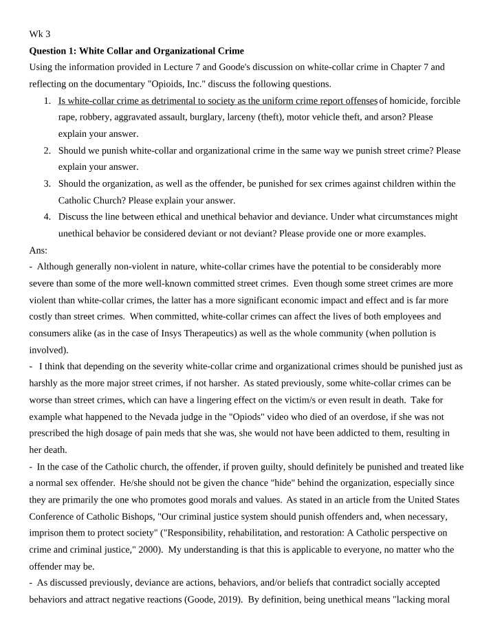 Week 3 - Questions