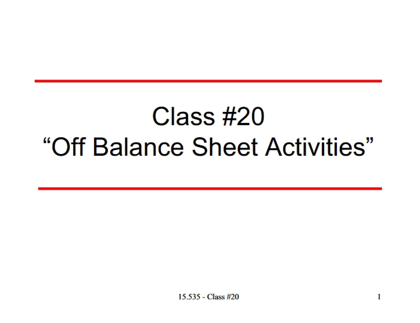 Academic Study Notes