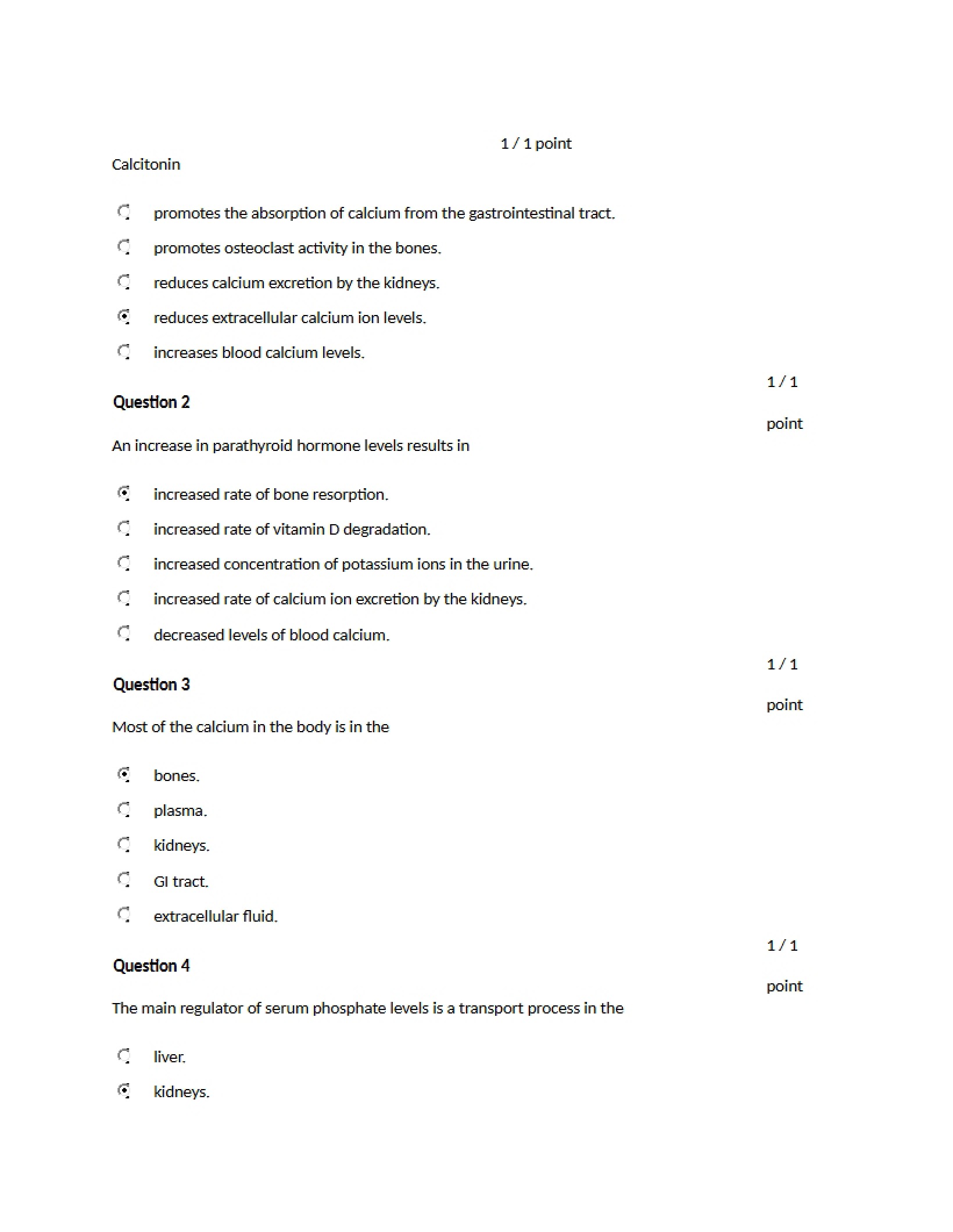Class Quiz - 4 Pages