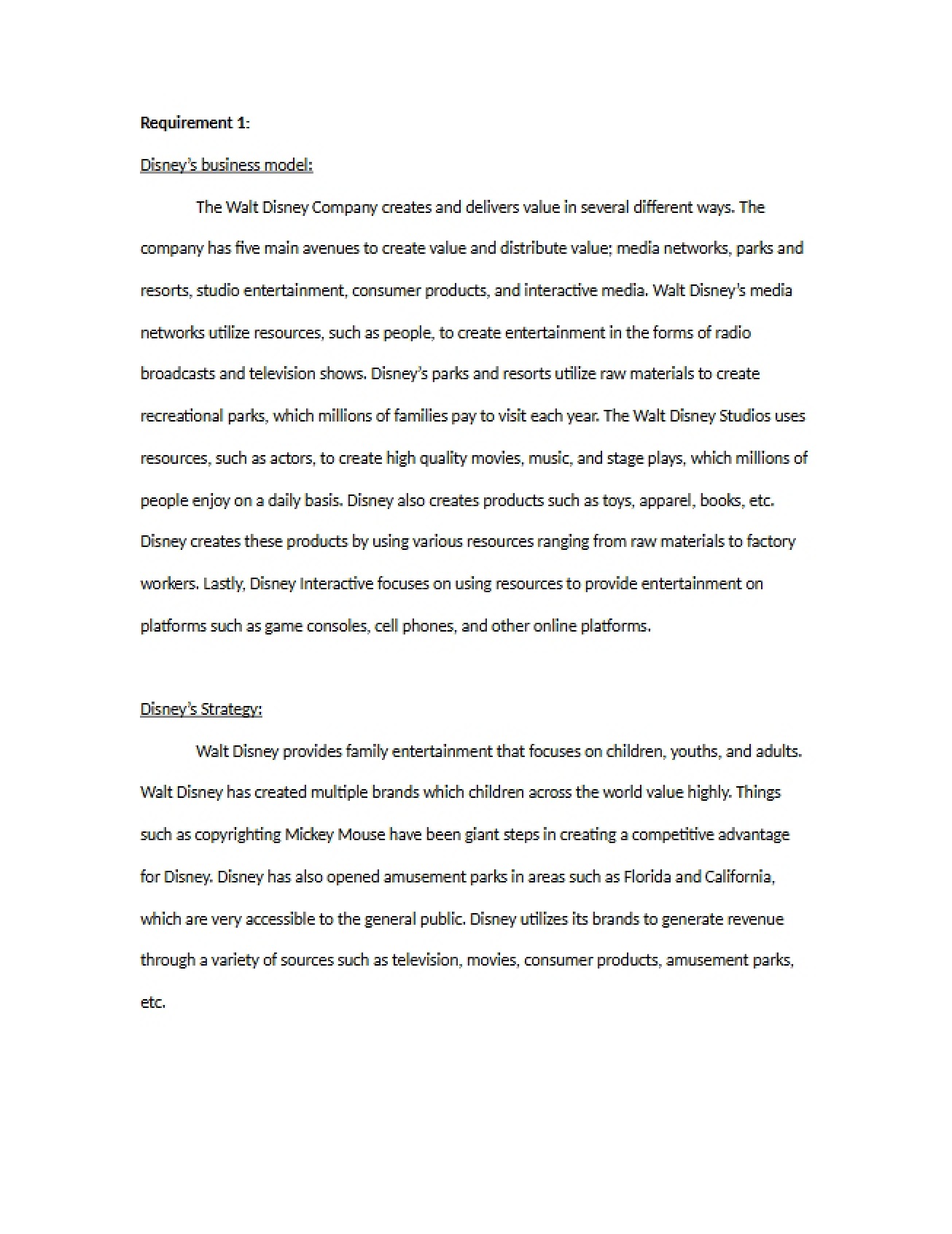 Requirement 1 Problem Set 2