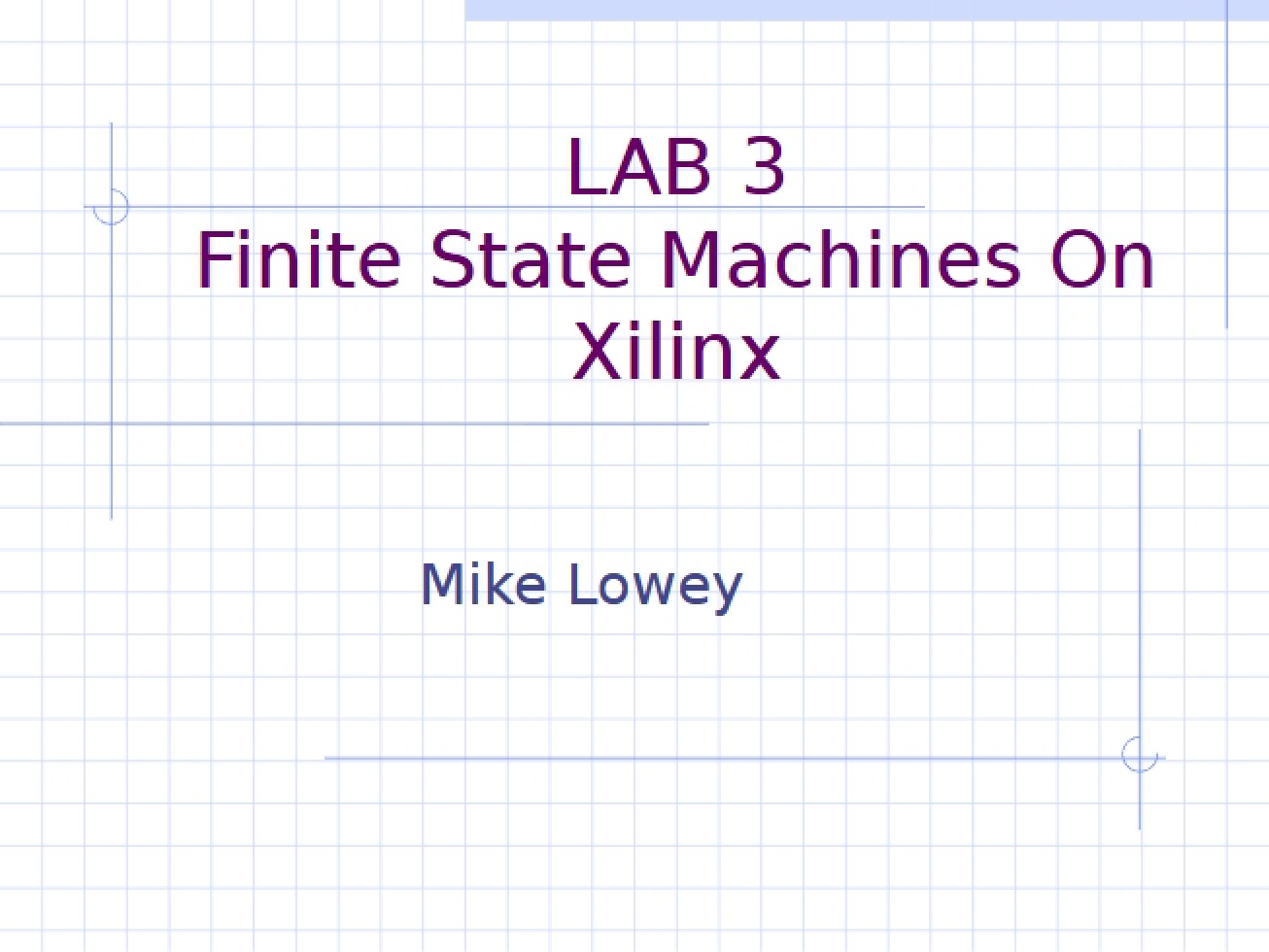 Lab 4 Verification and Debugging