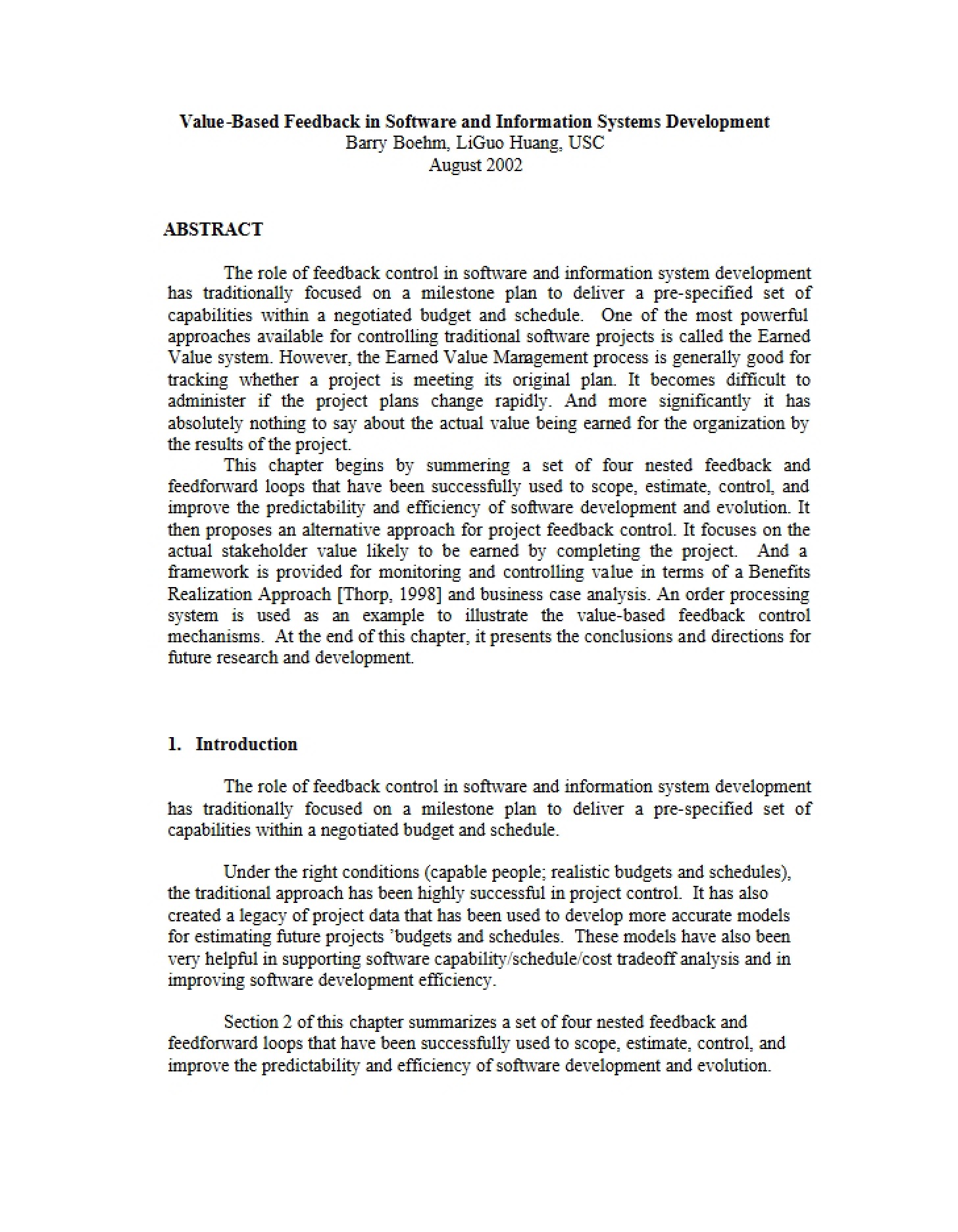 USC CSE Report 2005-511