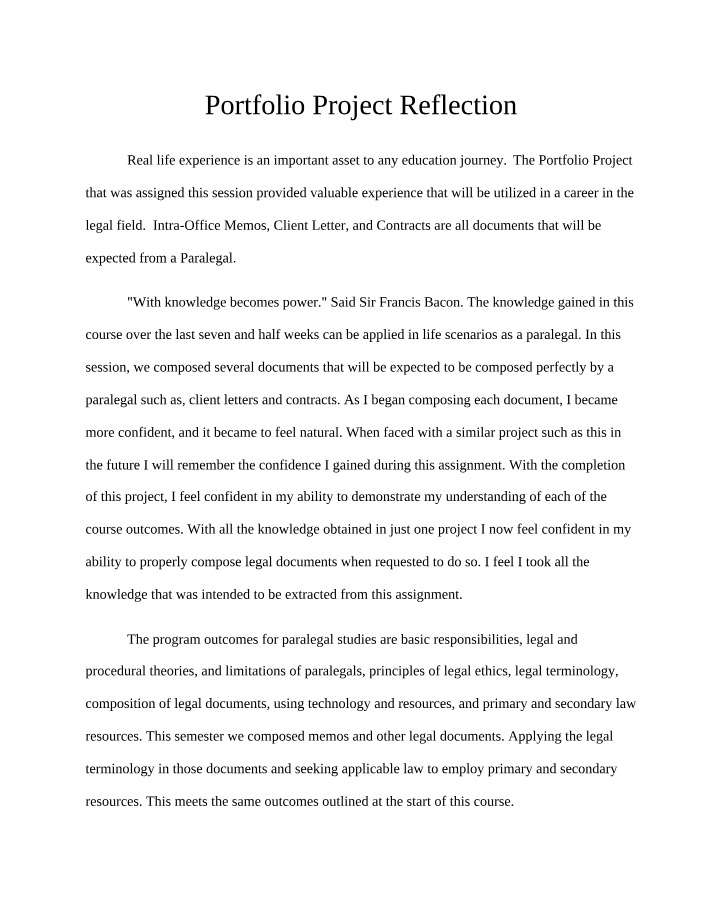 Week 7 Reflection
