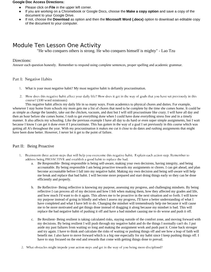English 101 - Leadership Notes