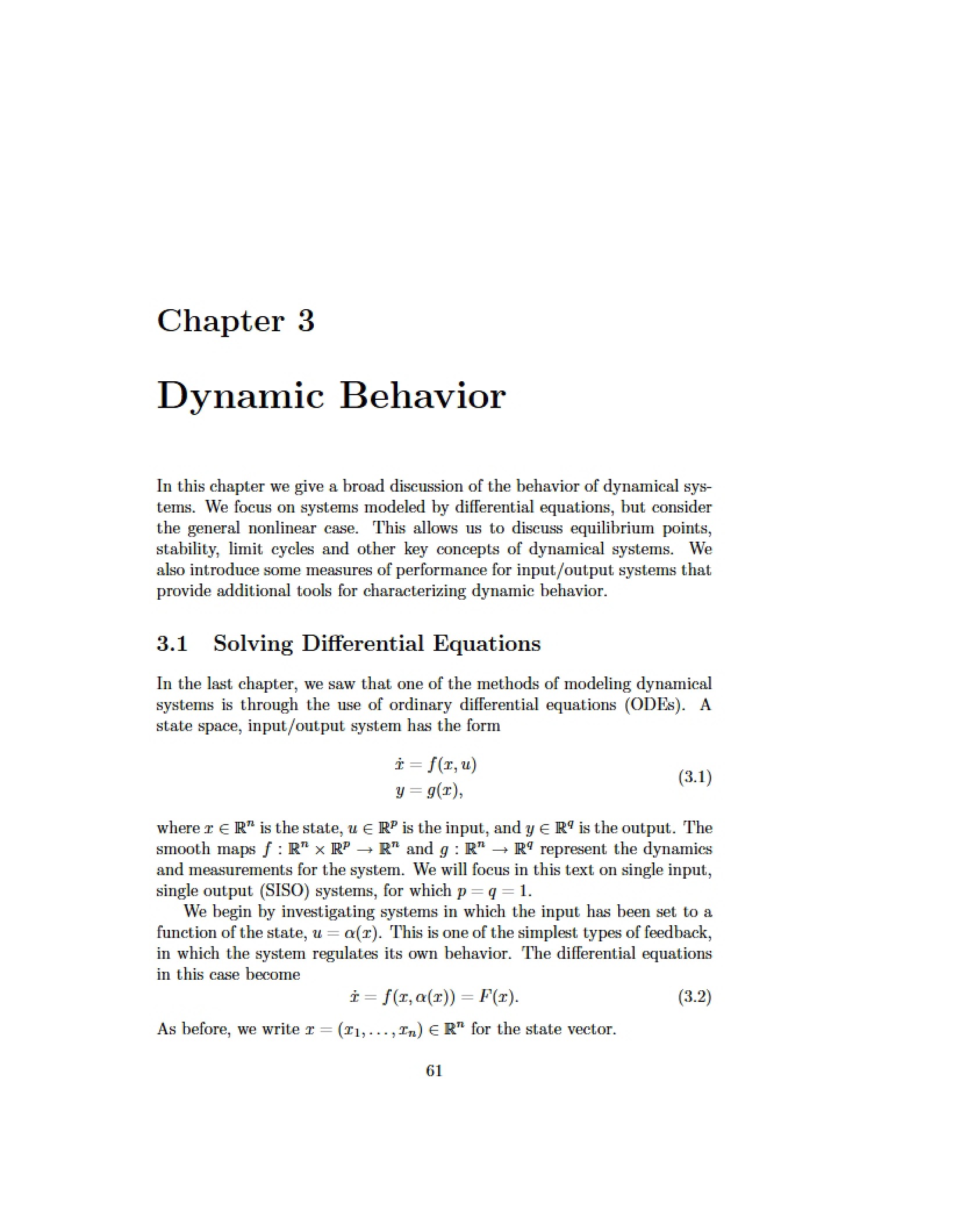 Behavior Dynamics
