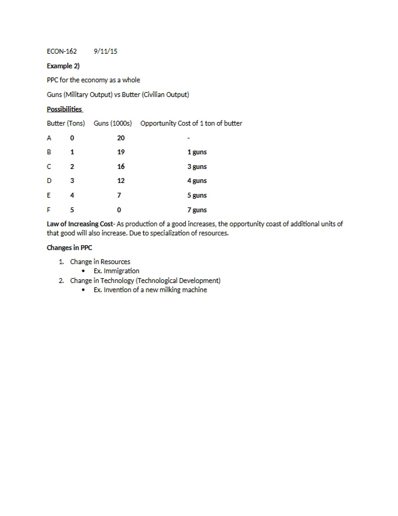 General Course Study Notes