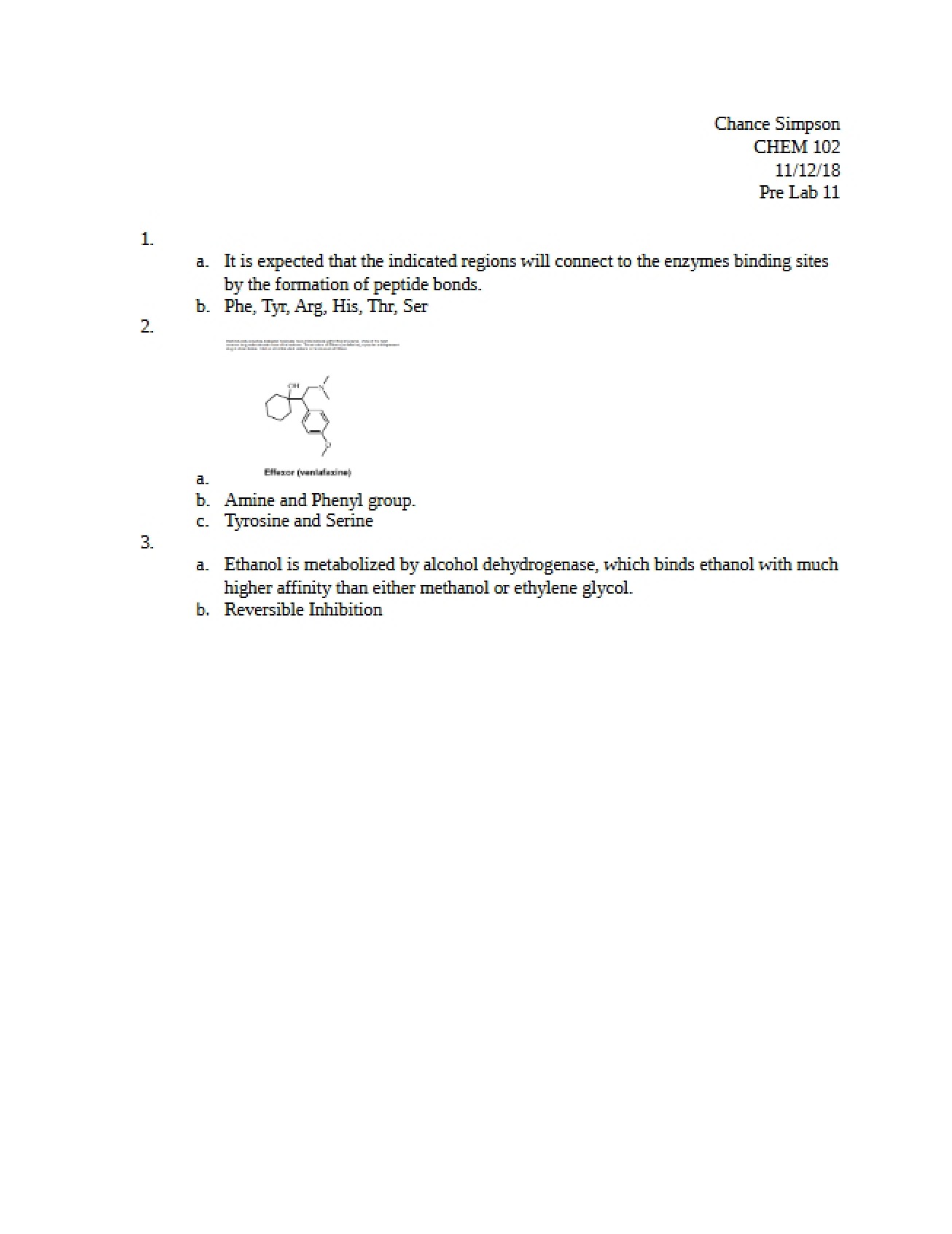 Eleventh Pre-Lab Assignment