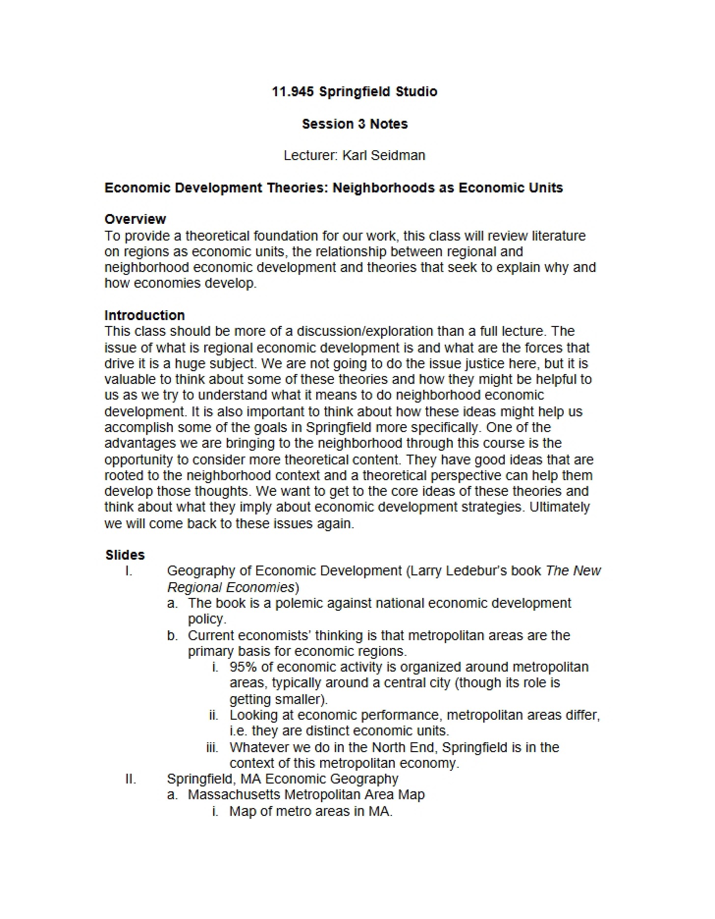 Record of Lecture