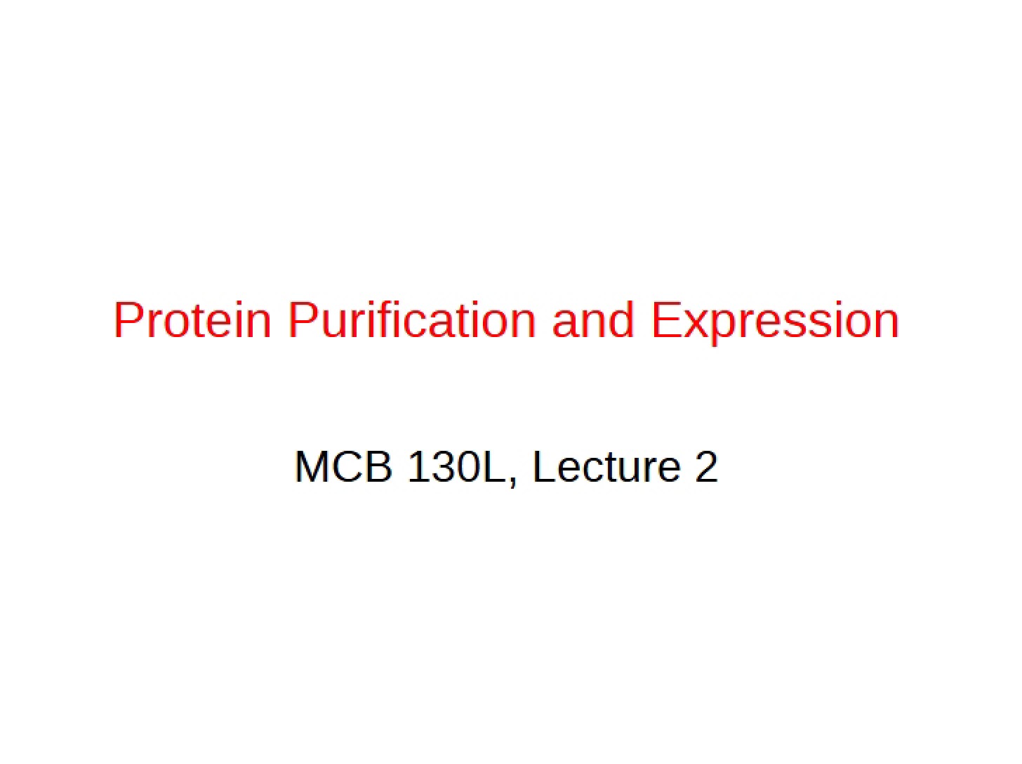 Lecture Slides