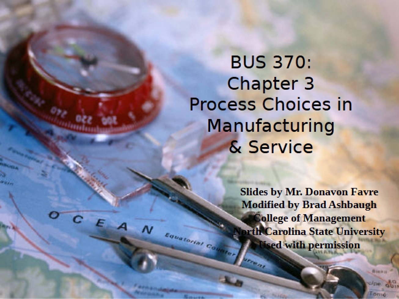 Chapter 3 Choosing Processes