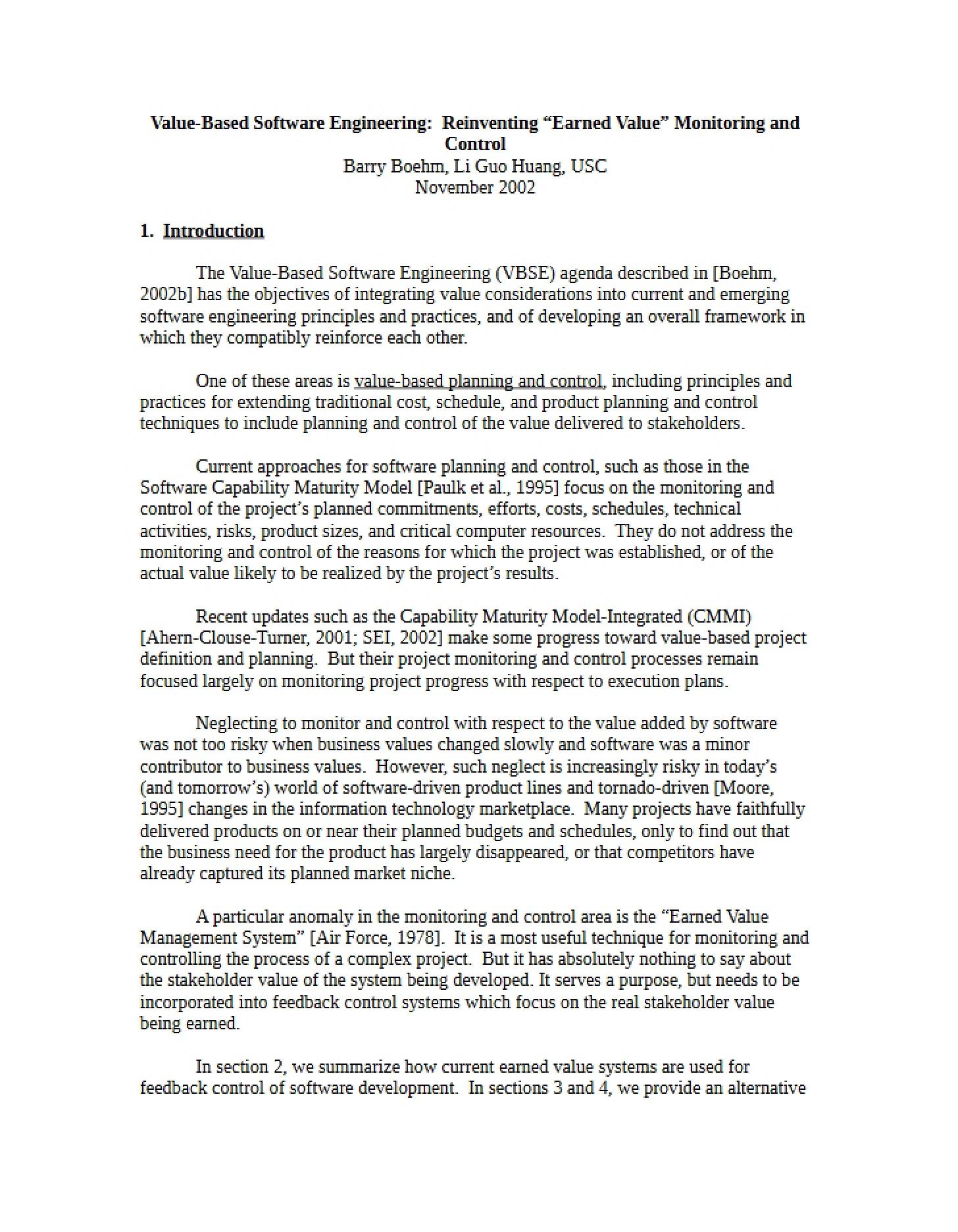 USC CSE Report 2002-510