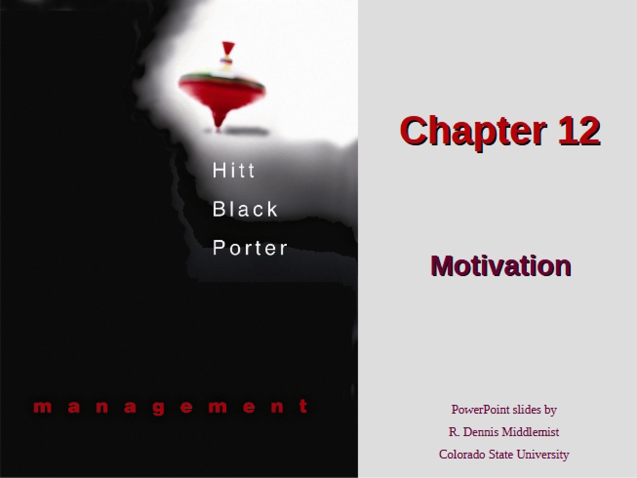 Motivation Chapter Twelve