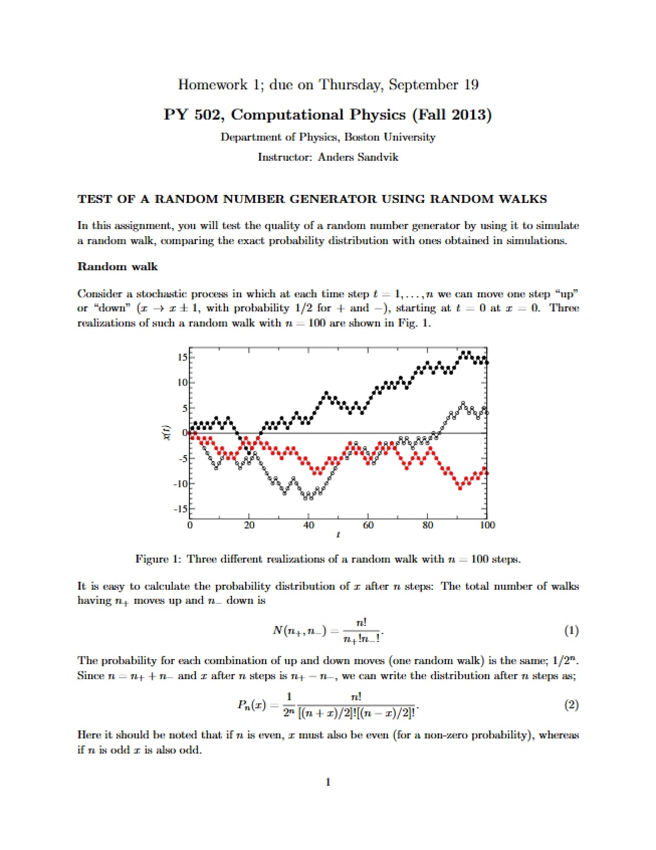 Homework Assignment 1 for PY 502