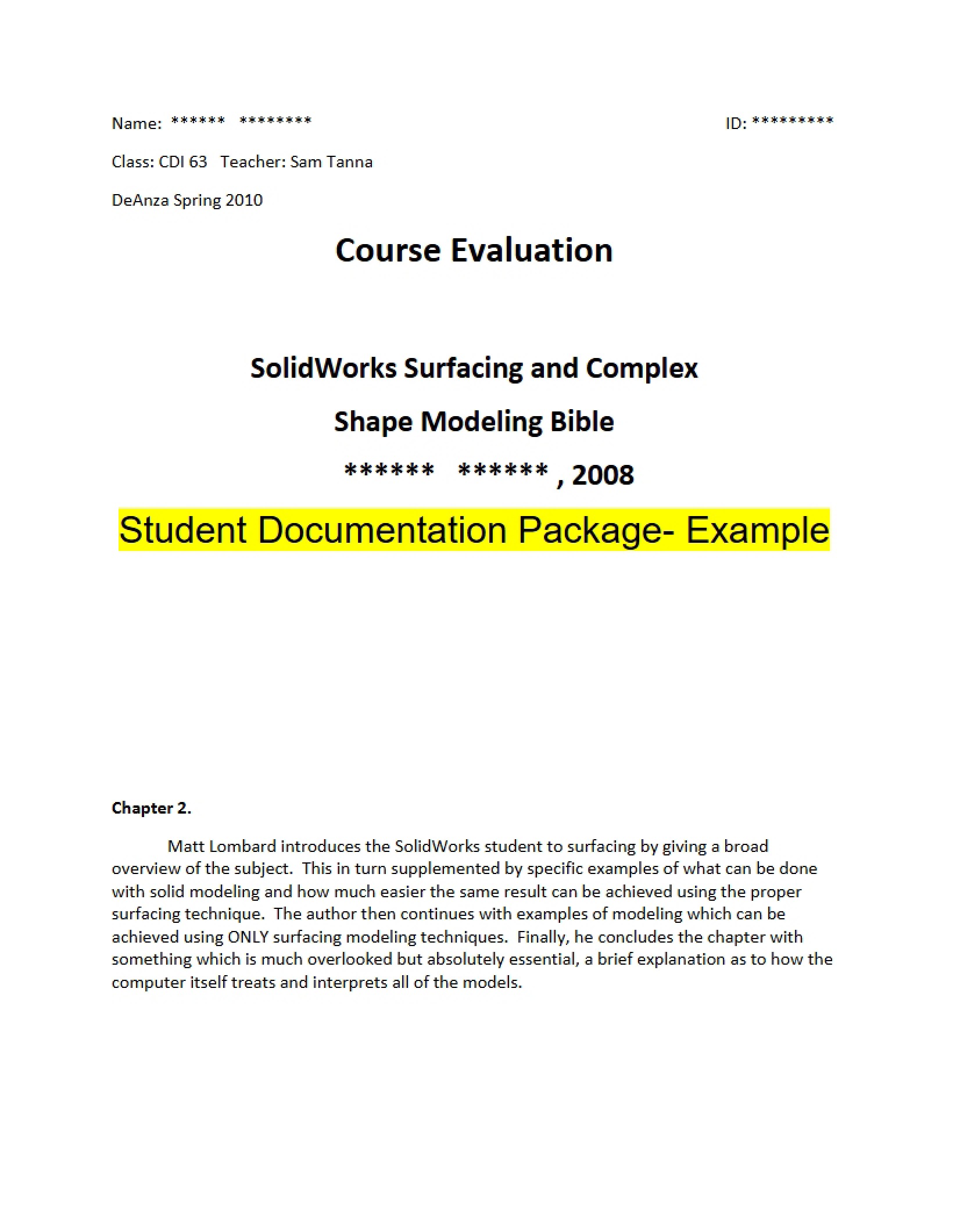 SDP3 Document (CDI63)