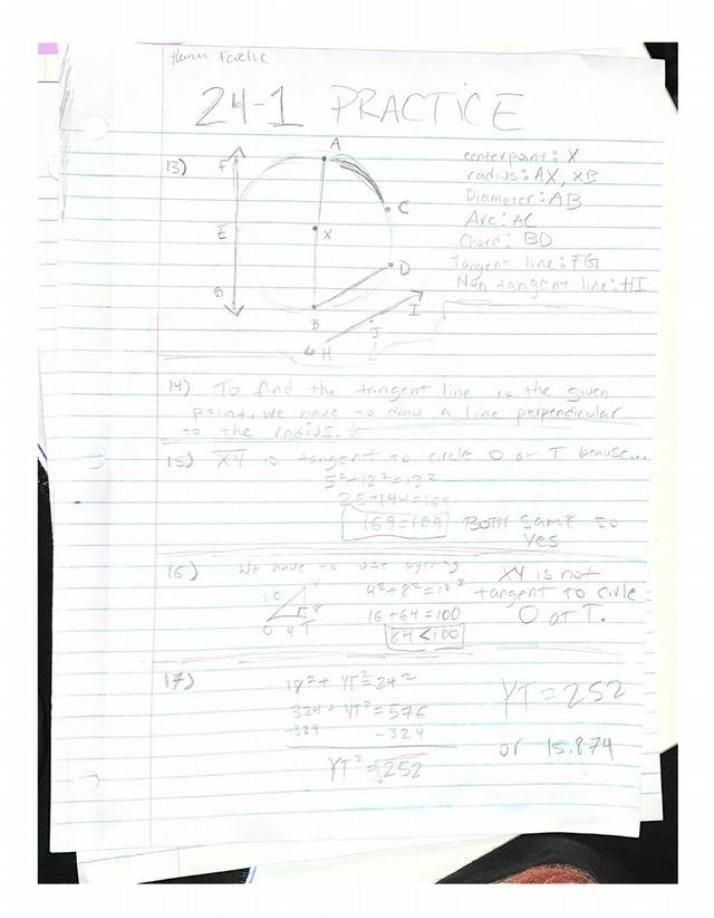 Practice Problems for Geometry