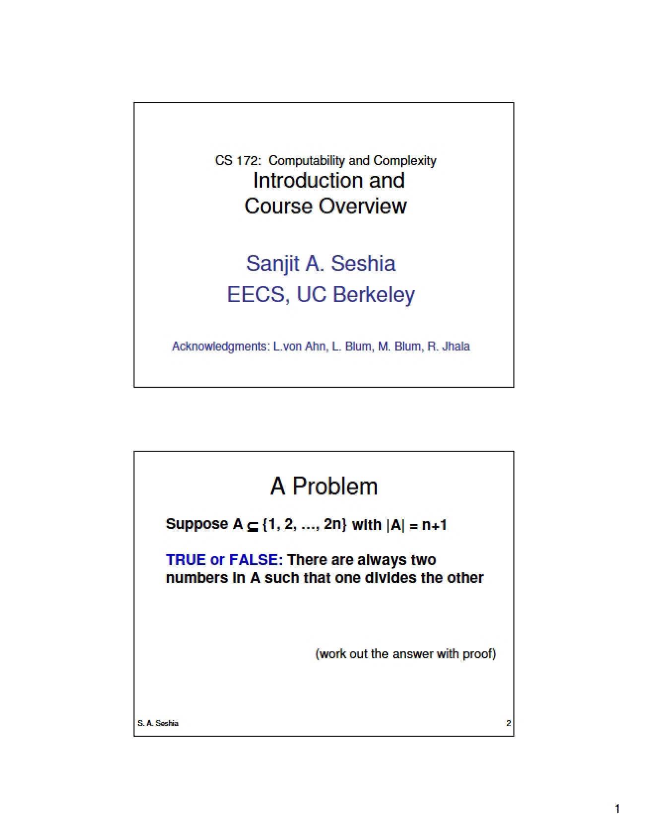 Course Overview and Introduction