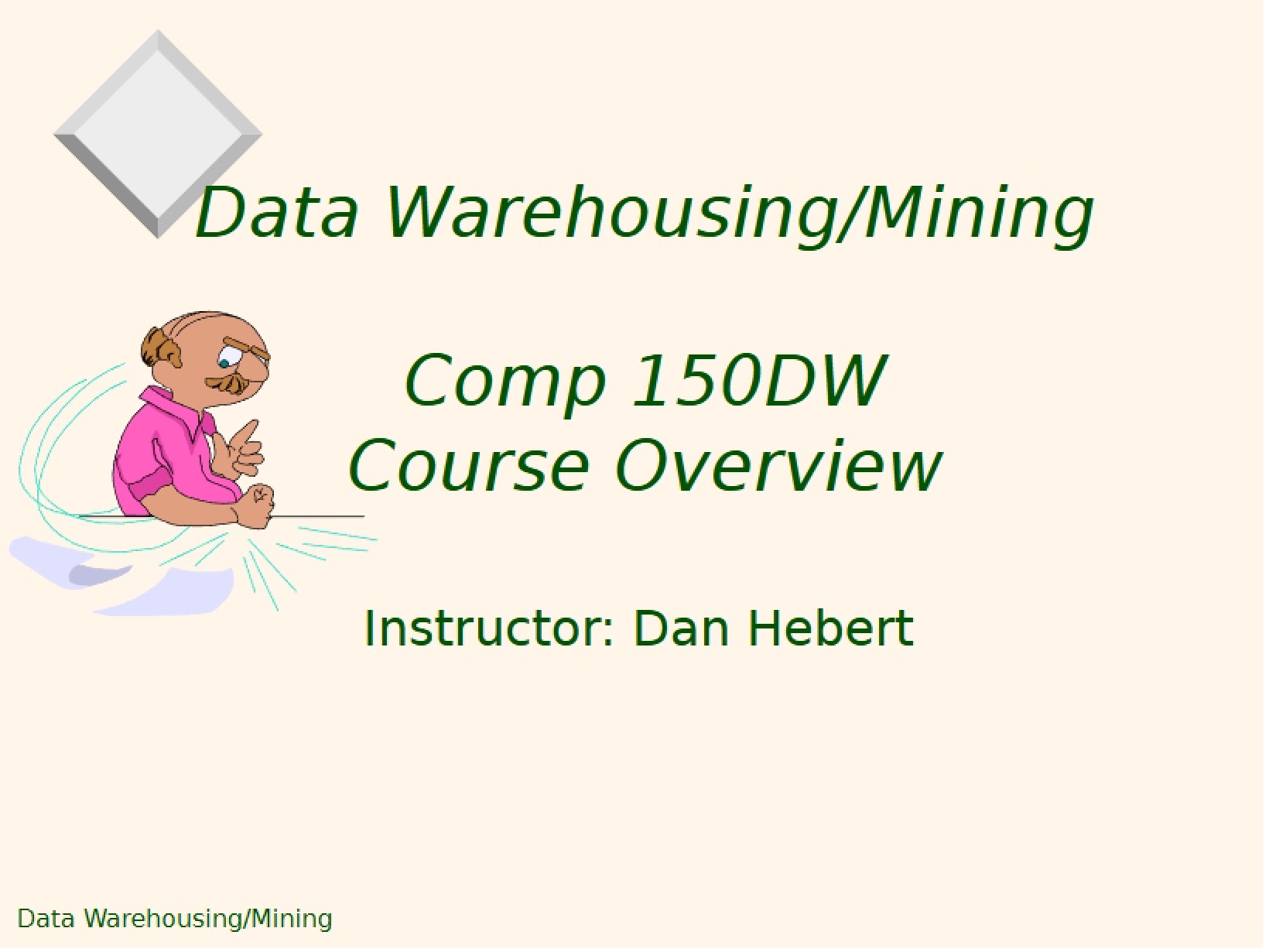 Overview of Special Topics Course